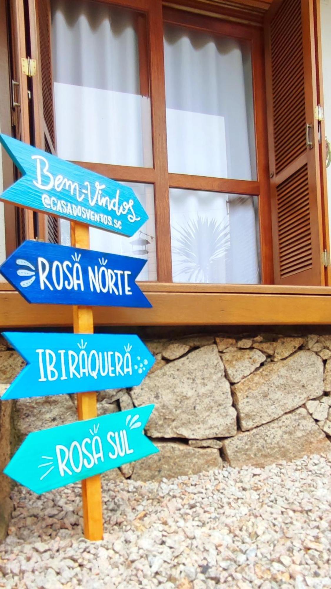 Casa Dos Ventos Hospedagem Прайя-ду-Роза Экстерьер фото